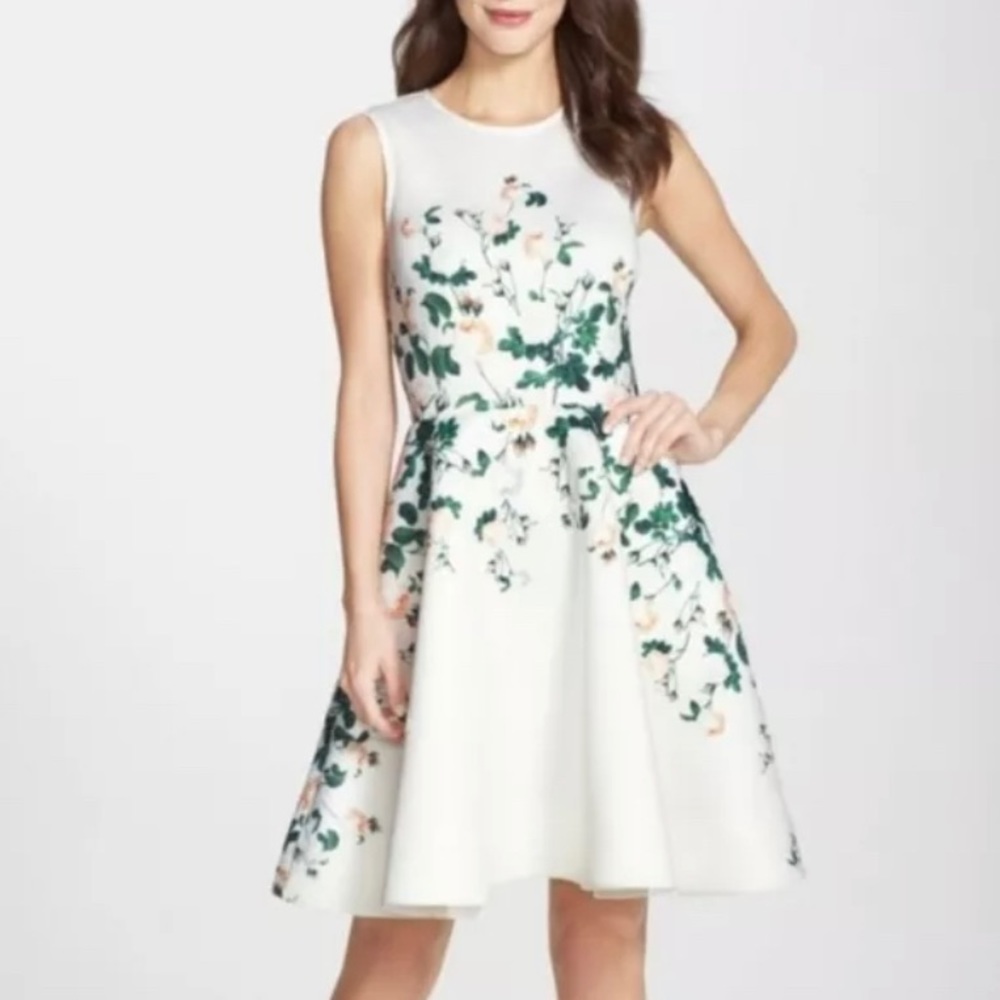 Erin Fetherson White Floral Dress